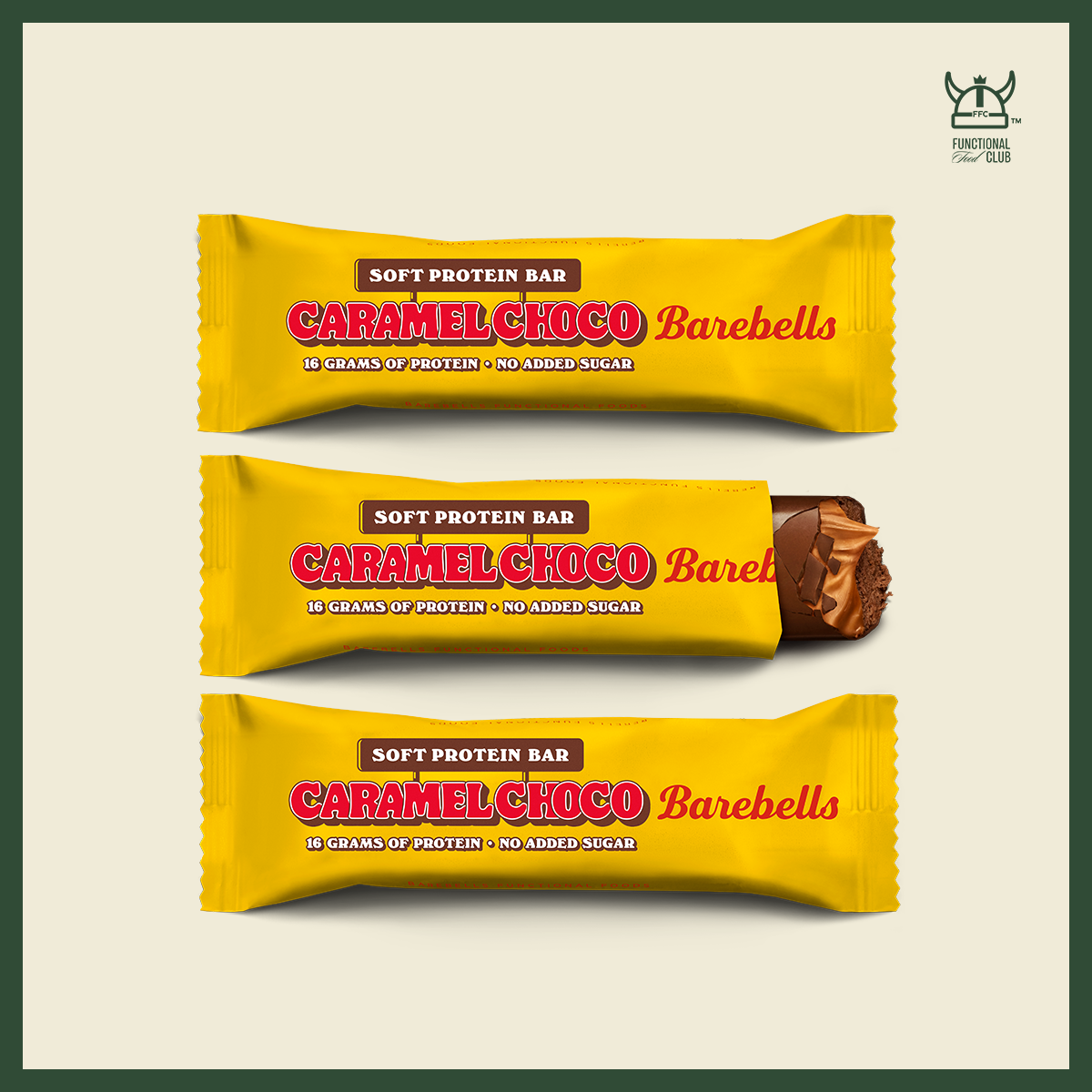 Barebells - Soft Protein Bar - Caramel Choco - 12 Bars