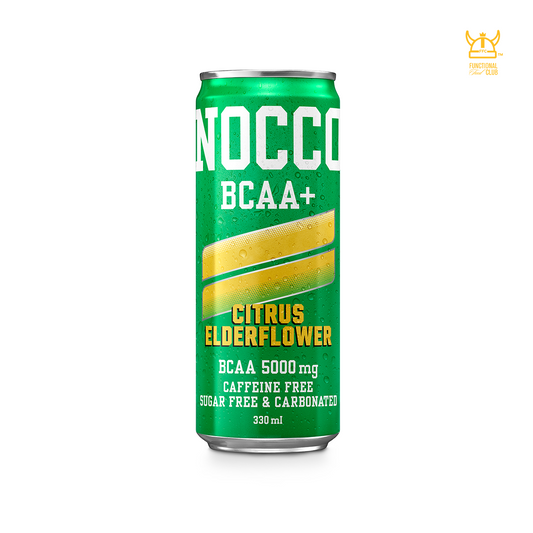 NOCCO BCAA Multi-vitamins Performance Drink - Citrus/ Elderflower ( Non-caffeinated) 1 Can